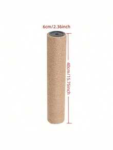 1pc [Cat Climbing And Grooming Post] Cat Climbing Post, Sisal Rope Cat Scratching Post, For Cats To Climb And Groom Their Fur. - Multicolor - View 12