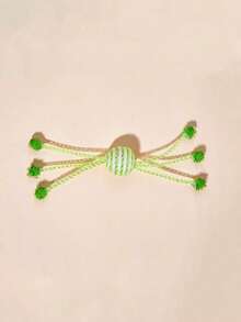 PETSIN 1 Piece Pet Net Management Rope Cat Toy, Pet Self-Entertainment Toy, Cat Teasing Toy, Pet Bite-Resistant Tooth Grinding Toy, Pet - Multicolor - View 8