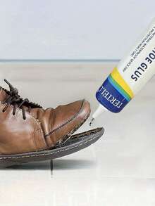 1 件 60ml 鞋胶，超强粘性鞋修补胶，适用于各种鞋子，含树脂软胶，透明、防水、强力粘合剂，用于修补鞋底和鞋子的任何部位，圣诞节可作为节日礼物