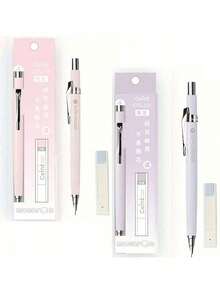 【0.5mm 马卡龙自动铅笔套装】HB 0.5mm 马卡龙彩色自动铅笔套装，含备用笔芯，轻巧塑料材质，适合14岁及以上人群使用 - 彩色 - 查看 13