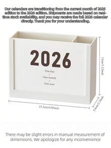 Joivida Giá để bàn đa năng 2026 với hộp đựng đồ, giá đựng bút và sổ tay dễ thương phù hợp để trang trí văn phòng tại nhà, sắp xếp không gian làm việc, lập kế hoạch học tập, lưu trữ hiện đại, thiết kế sáng tạo, nhựa bền, lưu trữ thiết thực, dành cho những người yêu thích sắp xếp và nhân viên văn phòng. - Nhiều màu - Xem 5