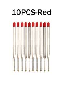 Standard 10cm Ballpoint Pen Refills, Universal Oil-Based Ink Cartridges For School & Office Writing - Multicolor - View 17