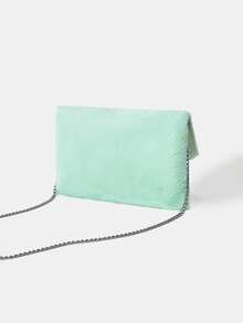THE POWERPUFF GIRLS X SHEIN Women Shoulder Bags - Mint Green - View 4