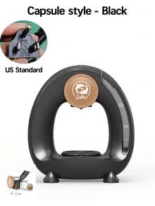 Teckwe 一体式迷你紧凑型半自动美式咖啡机，小巧一键操作胶囊咖啡机（咖啡胶囊需买家另行购买），多种颜色可选，美规/欧规插头，快速冲泡，口感醇厚，经久耐用，轻巧便携，节省空间