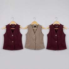 Set de 3 Chaleco con Botones Metálicos | Estilo Casual Elegante - 4 - Ver 1