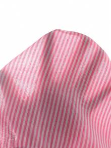 SHEIN 2pcs Young Girl Woven Striped Camisole Top And Pants Set - Multicolor - View 8