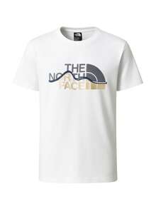 The North Face Mountain Line Men's T-Shirt White - TNF WHITE - View 1