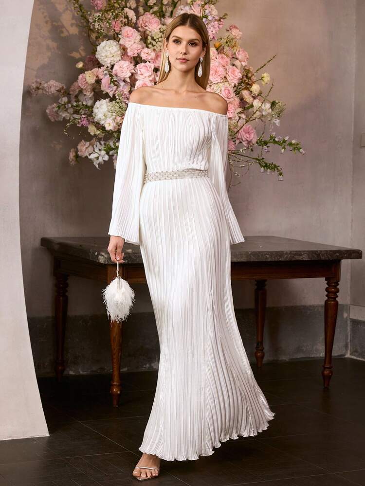 MOTF Soiréza WOMEN'S PLEATED COCKTAIL PARTY DRESS, SPRING/SUMMER