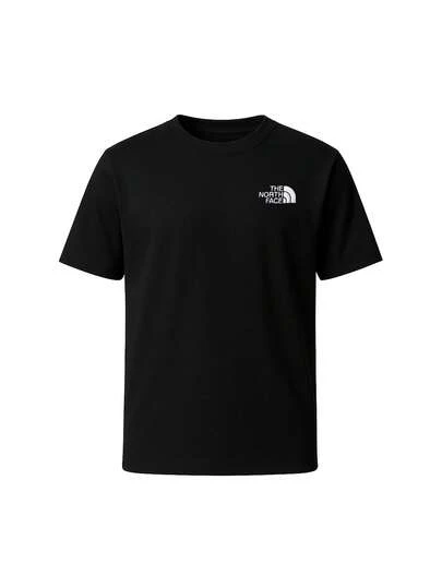 The North Face Essential Oversized Kids T-Shirt Black