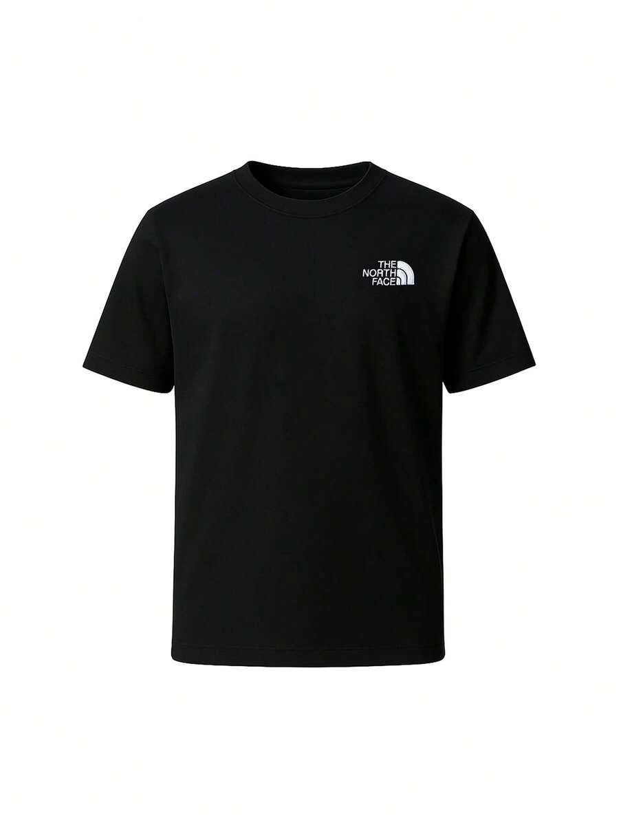 The North Face Essential Oversized Kids T-Shirt Black - màu đen - Xem 1