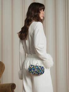 SHECARRY Ladies, Women Evening Bags, Clutchs ,Crossbody Bags,Fashionable, Luxury, Diamonds,Blingbling ,For Cocktail Party, Party, Prom, Club, Date, Birthday, Evening, Date Nigh, Banquet, Valentine's Day, New Year