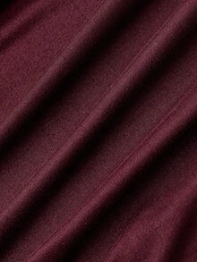 SHEIN MOD 4件套女士褶皱休闲方领长袖T恤套装，保暖衣物，秋季，外出上衣，假日，新年 - 粉色 - 查看 3