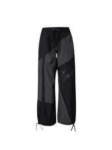 Nike Sportswear Women's Mid-Rise Loose Open-Hem Pants - Anthracite/Black/Black/Black - View 1