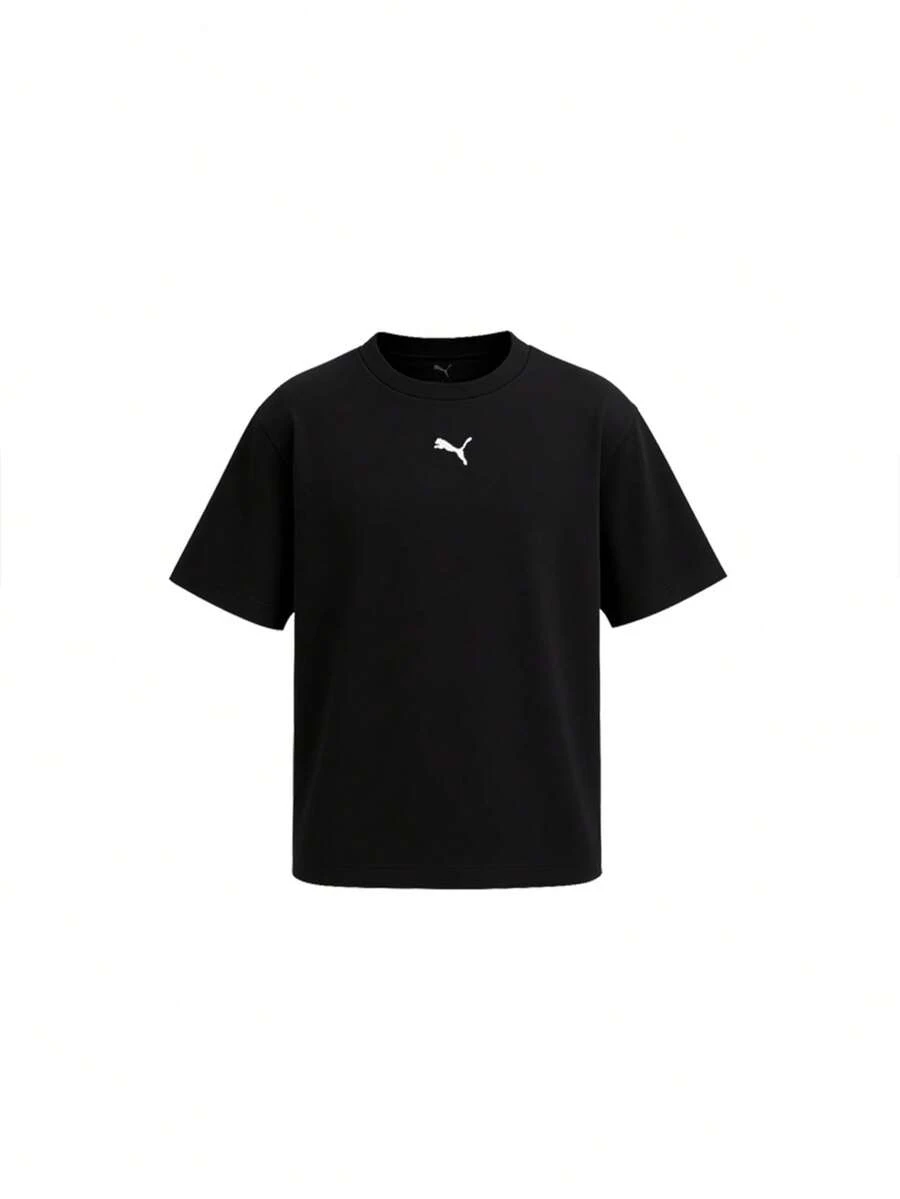 Puma Essentials Boxy Girls T-Shirt Black - nero - Visualizzare 1