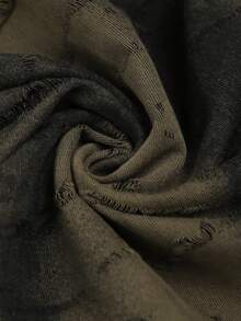 EMERY ROSE 女士休闲度假风扎染印花宽松阔腿连体裤，带侧袋，夏季 - 彩色 - 查看 9