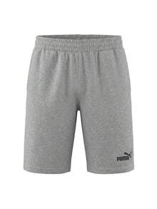 Puma Essentials No. 1 Logo Men Shorts Grey - Gray - View 1