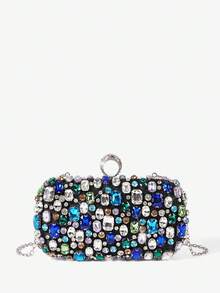 SHECARRY Ladies, Women Evening Bags, Clutchs ,Crossbody Bags,Fashionable, Luxury, Diamonds,Blingbling ,For Cocktail Party, Party, Prom, Club, Date, Birthday, Evening, Date Nigh, Banquet, Valentine's Day, New Year