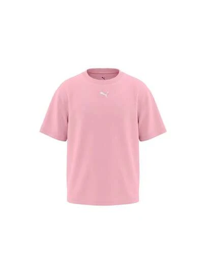 Puma Essentials Boxy Girls T-Shirt Pink