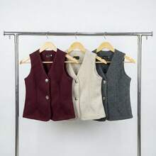 Set de 3 Chaleco con Botones Metálicos | Estilo Casual Elegante - 10 - Ver 1