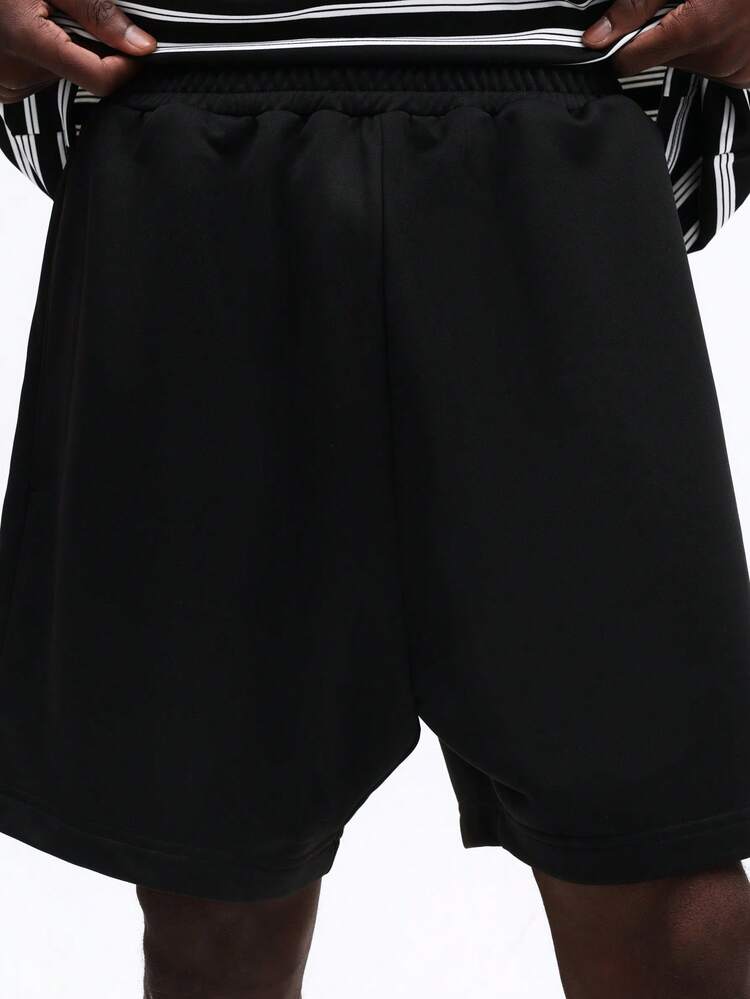 Striped T-Shirt And Shorts Co-Ord Set With Loose Fit
