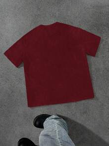 Áo thun ngắn tay cổ tròn phong cách thể thao đường phố Y2K tối giản dành cho thiếu niên, thích hợp cho mùa hè. - Nhiều màu - Xem 2