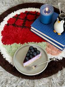 Joivida 蘑菇印花坐垫 - 创意防滑垫，适用于办公椅、飘窗及冬季使用 - 彩色 - 查看 11