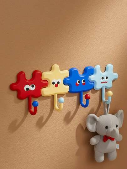 Joivida Dopamine ตะขอติดผนังแบบมีกาวสำหรับแขวนผ้าเช็ดตัวด้านหลังประตูห้องน้ำ ตะขอเหนียวในครัว ไม่ต้องเจาะตกแต่ง