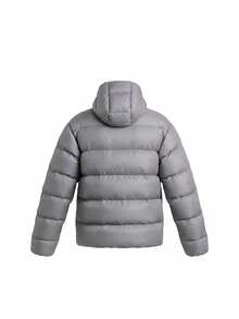 Adidas Hooded Puffer Jacket - Grey - View 2