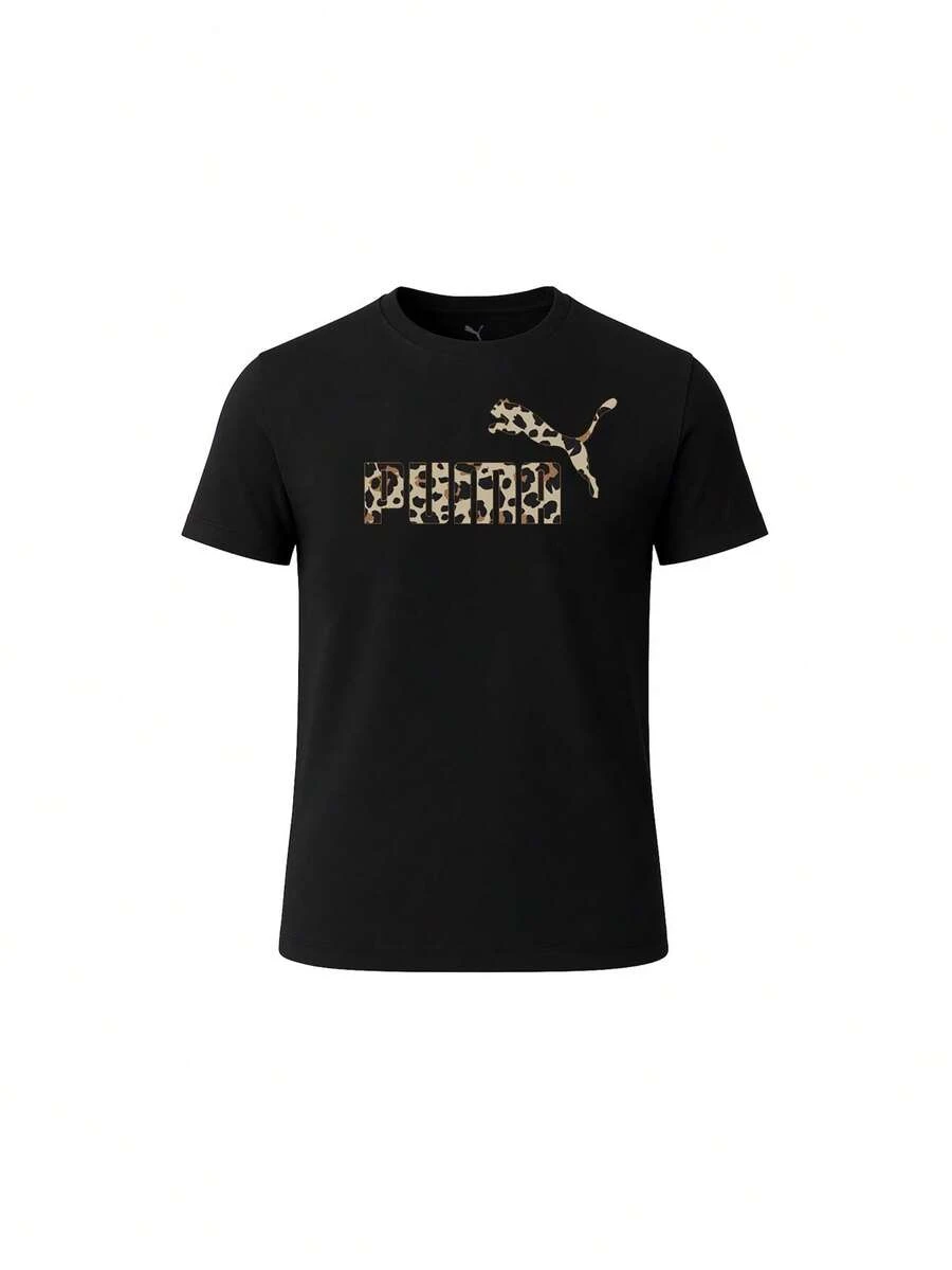 Puma Essentials Graphic Animal Teenager camiseta Black - Negro - Ver 1