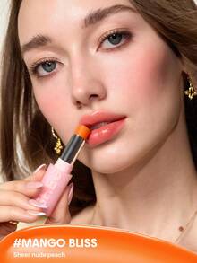 SHEGLAM Silk Slip Lip Oil Balm-Mango Bliss - 610 Mango Bliss - View 5