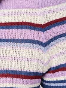 Nöista 针织纹理短裤套装及配套毛衣。适合春季、夏季、复活节、作为罩衫或沙滩装穿着。 - 淡紫色 - 查看 6