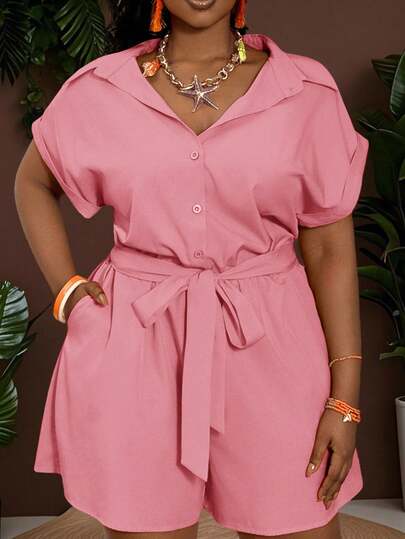 Slaydiva Nuevo conjunto de rave/Pascua para mujer, estilo Old Money, conjunto para concierto de country, conjuntos para salir, Fairycore, conjuntos de festival, ropa de mujer para vacaciones tropicales, conjuntos de verano para mujer, verano, rave, verano europeo, conjuntos de primavera, ropa occidental para mujer talla grande, concierto, conjunto de graduación, mono/mono corto versátil de uso diario casual básico de manga corta para mujer en verano, con cinturón