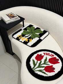 Joivida Floral Pattern Cushion - Soft Non-Slip Seat Pad For Dorm & Office - Multicolor - View 10