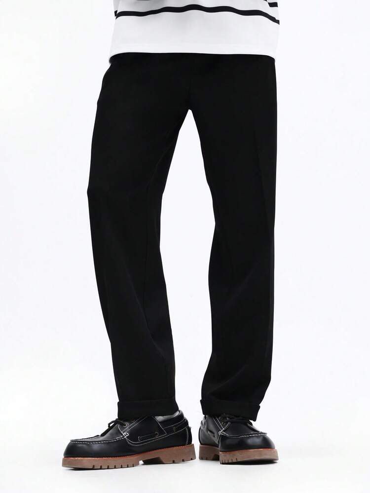 Slim Fit Trouser With Welt Pockets
