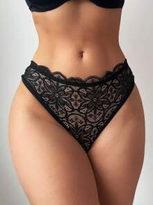 SpicyHot 性感露背蝴蝶结蕾丝拼接内裤，蝴蝶结外出装