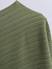 SHEIN LUNE Váy dài vải họa tiết cỡ lớn cho nữ, váy mùa hè, trang phục tốt nghiệp ngày 4 tháng 7 màu trắng - màu xanh lá - Xem 11