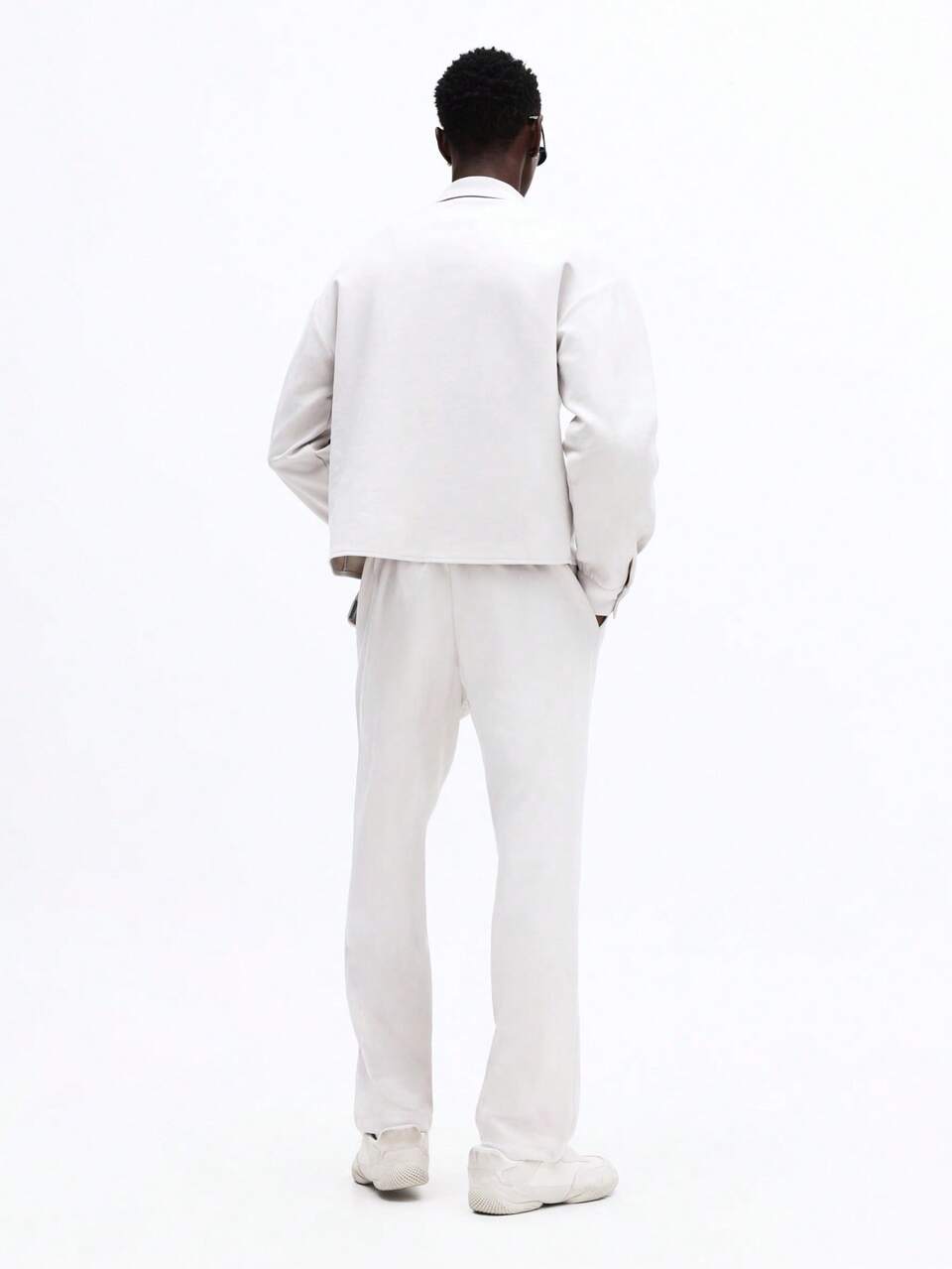 Button Down Shirt With Relaxed Pants Set