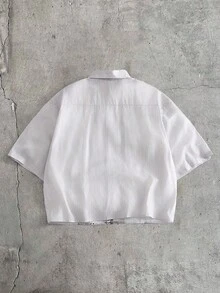 AXEPEAK 男士休闲时尚街头衬衫 - 彩色 - 查看 2