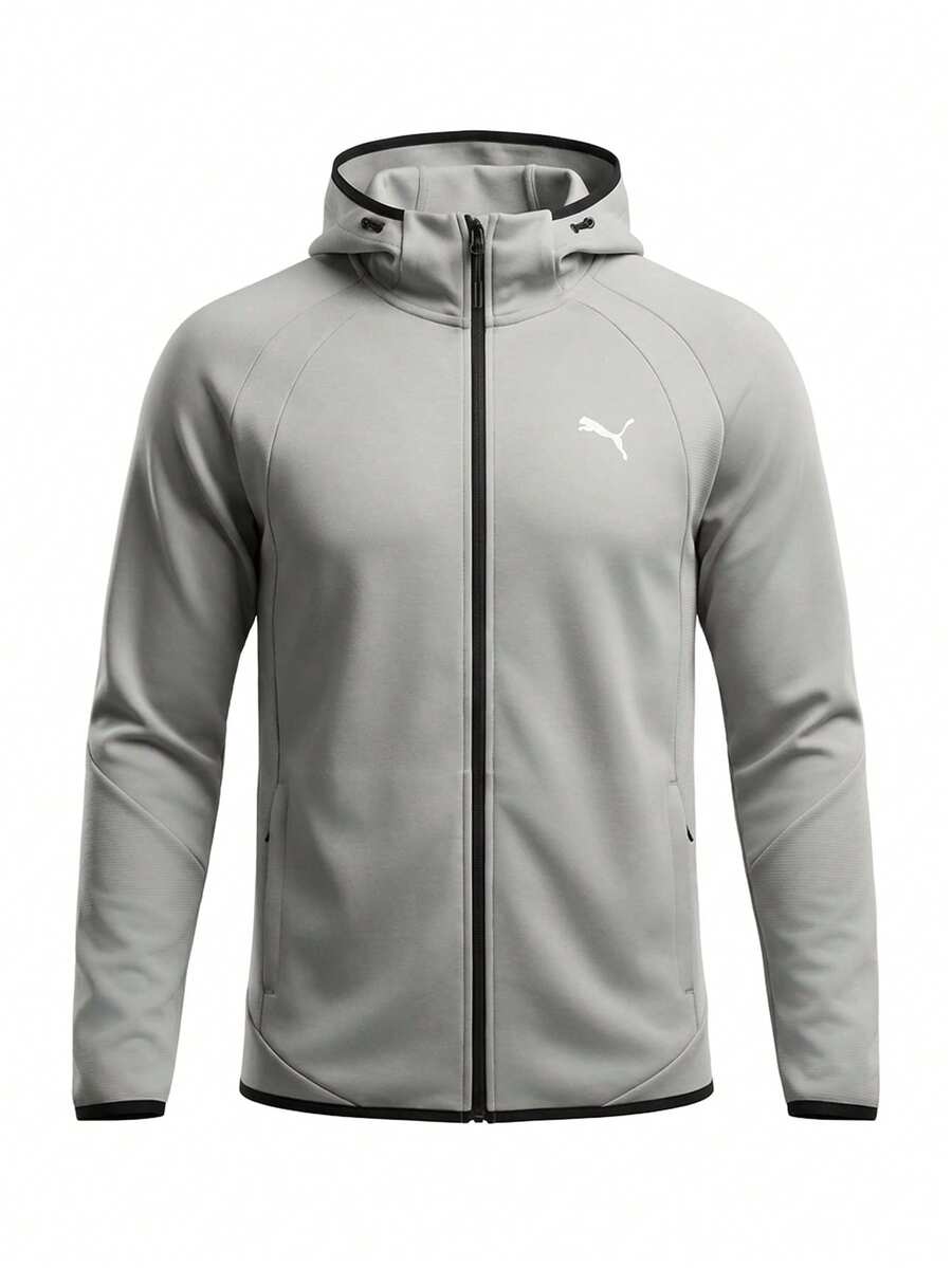 Puma Evostripe Men Hoodie Grey - Gray - View 1