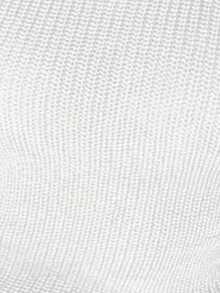 Islaluna Women's Basic Minimalist Fashion Design Bow Elegant French Style Sweater Dress