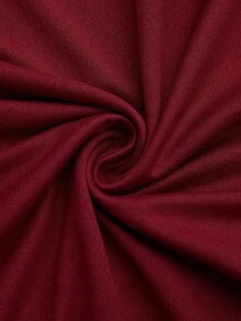 Sweetra T-shirt ajusté à manches courtes avec ourlet asymétrique minimaliste de couleur unie grande taille - Noir - Voir 15