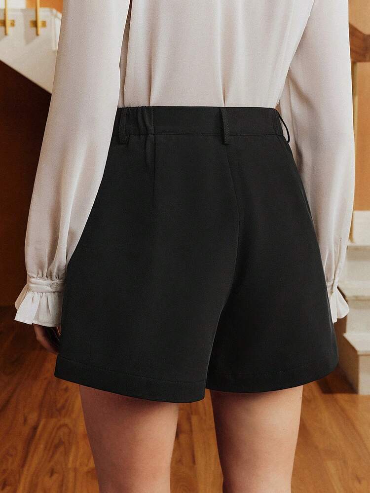 Women's Fashionable Minimalist Luxury Modern Rhinestone Embellished Elegant, Formal, Party, Chic, Work, Graduation, Wedding Shorts, Spring/Summer