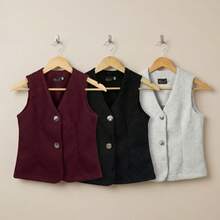 Set de 3 Chaleco con Botones Metálicos | Estilo Casual Elegante - 12 - Ver 1