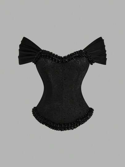 Sweetra Áo hai dây ren Pháp phối nhiều mảnh gợi cảm, áo tank top ôm sát với dây đeo mảnh, thích hợp cho mùa xuân/hè.