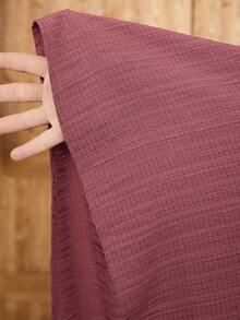 Al Najma Plus Size Elegant Floral Embroidery Flare Sleeve Dress, Autumn Turkish Dress Arabic Dress For Women - Red - View 8