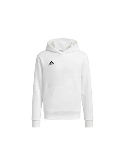 Adidas Entrada 22 Kid's Hoodie White
