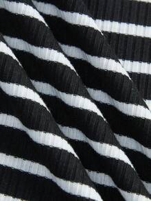 SHEIN 可调节腰围孕妇铅笔裙 - 彩色 - 查看 6