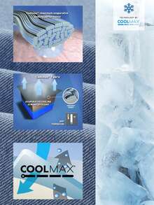 SHEIN ICON 纯色斜插口袋休闲百搭阔腿牛仔裤 - 淺色水洗藍 - 查看 8