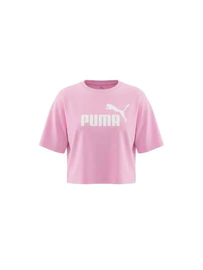 Puma Essentials No. 1 Logo Girls T-Shirt Pink