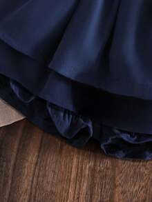 Elladie kids Young Girl' Cute Layered Ruffle Skort, Spring/Summer